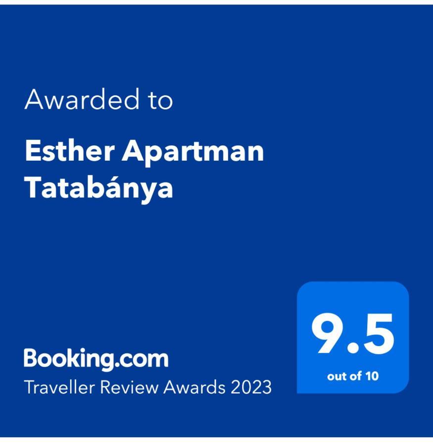Esther Apartman Татабанья Экстерьер фото